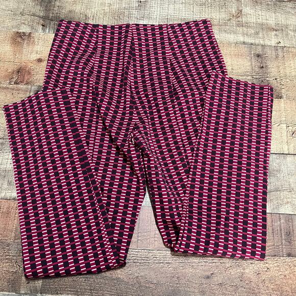 Anthropologie | Women's Retro Graphic Side Zip Stretch Essential Slim Pants Sz 4 - Picture 6 of 6